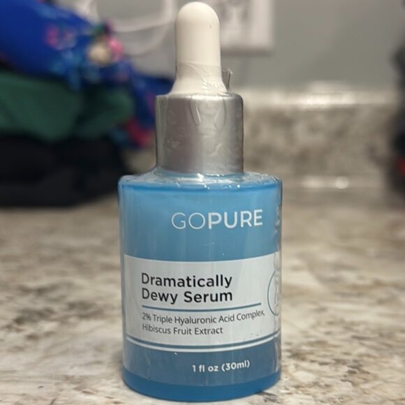 ‼️NEW‼️ FREE BAG! goPure Hyaluronic Acid Dramatically Dewy Serum with bag. - Picture 6 of 10